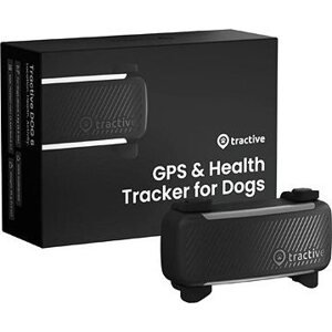 Tractive DOG 6 – GPS lokátor pre psov a monitor zdravia, čierny