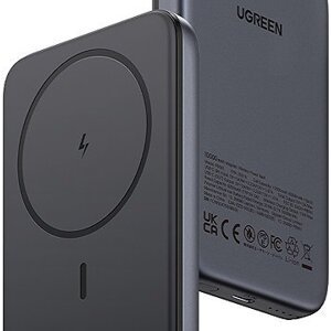 UGREEN 10000 mAh Magnetic Wireless Power Bank Space Gray