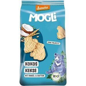 MOGLi BIO kokosové sušienky (certifikácia Demeter) 125 g