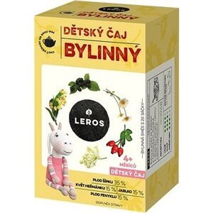 LEROS Detský bylinný 20 × 1,8 g