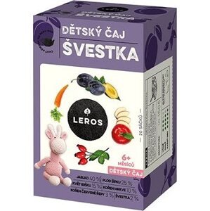 LEROS Detský Slivka 20 × 2,0 g