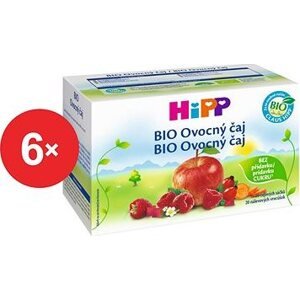 HiPP BIO Ovocný čaj - 6x 40g