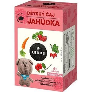 Leros Detský čaj Jahôdka nálevové vrecká 20× 2 g