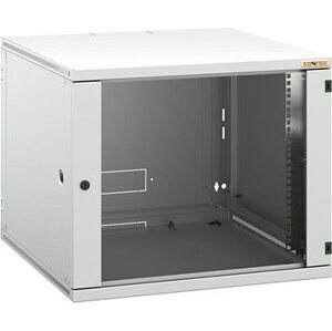 Conteg RUN-09-60/40 – 19" nástenný rozvádzač 9U, 600 × 400 mm sivý
