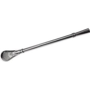 Pangea Tea Bombilla slamka na pitie maté, 18 cm, nerez