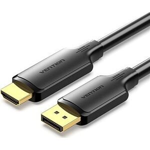 Vention DisplayPort Male to HDMI Male 4K HD Cable 1 M Black